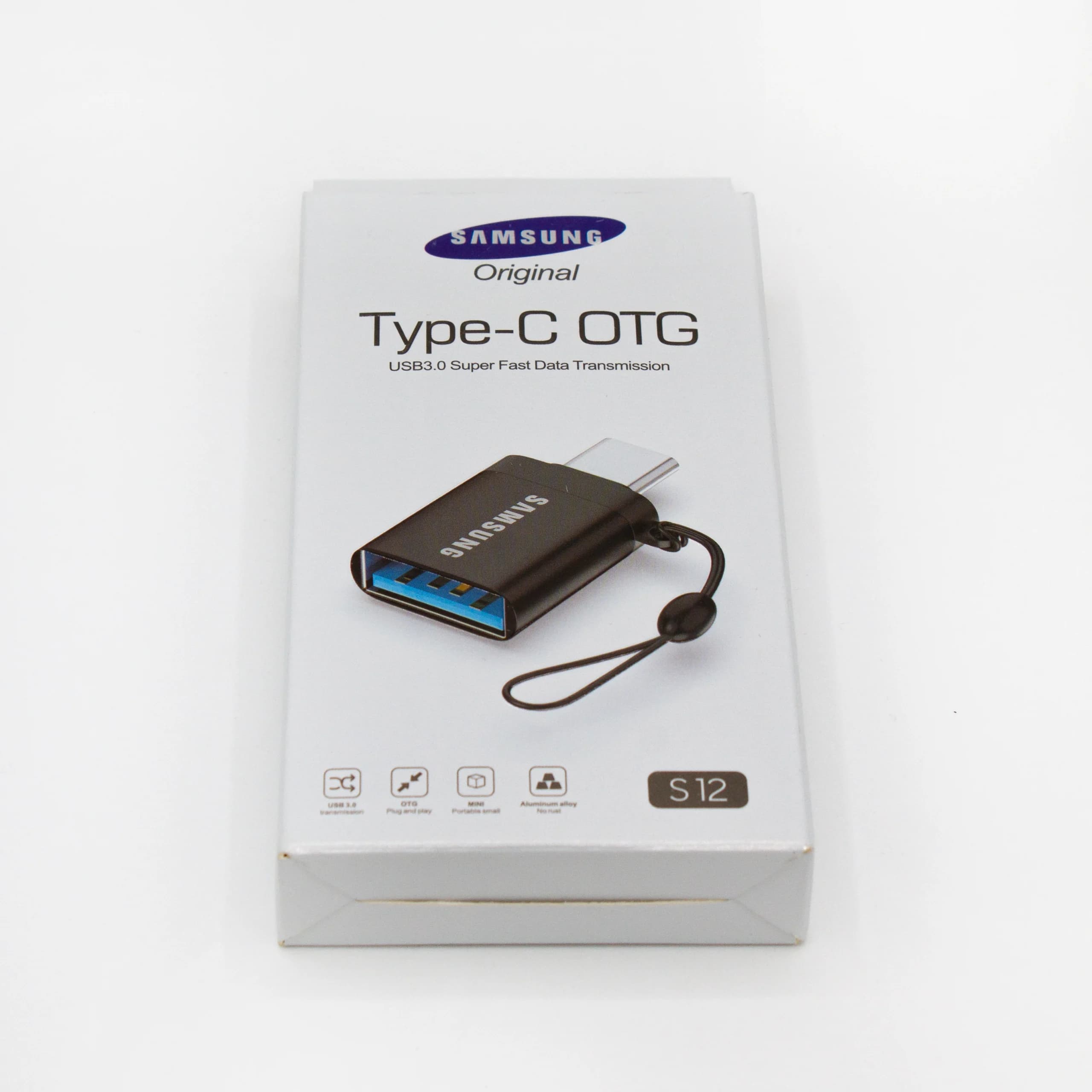 تبدیل OTG تایپ سی مدل سامسونگ USB3.0 سوپر فست S12 — تصویر ۲