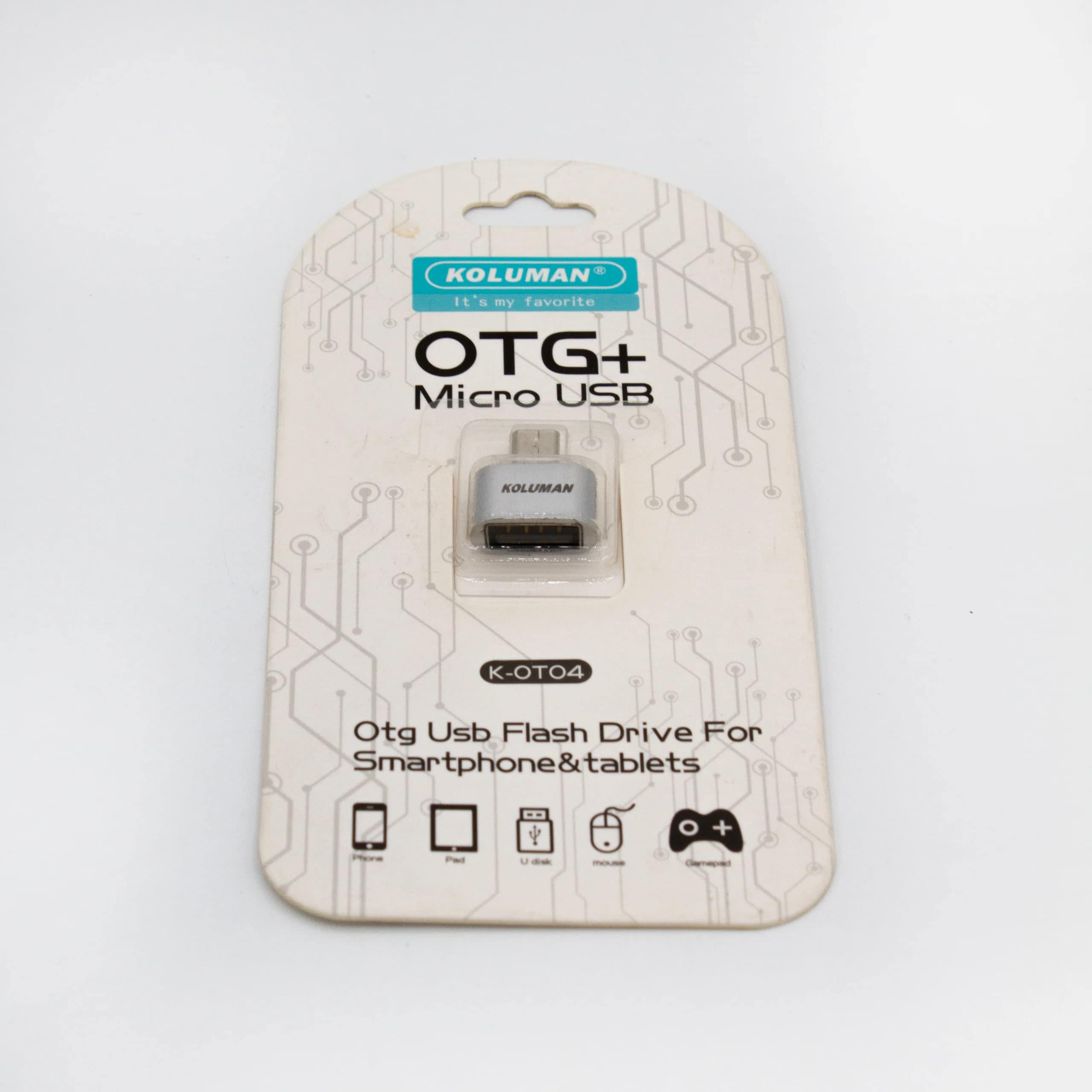 مبدل OTG microUSB کلومن مدل K-OTO4