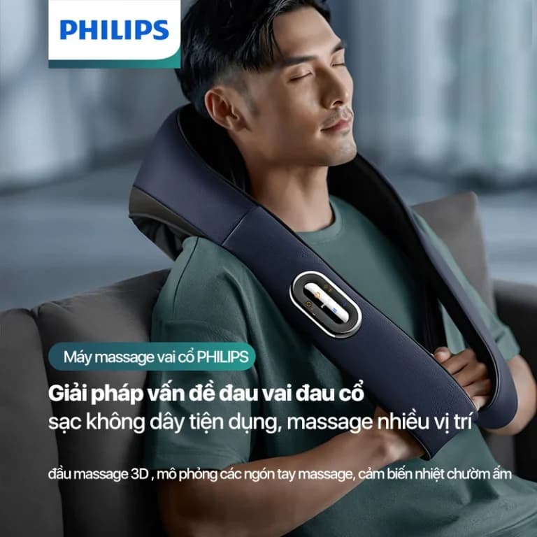 ماساژور شانه و گردن چندکاره فیلیپس Philips PPM3521 — تصویر ۱۰