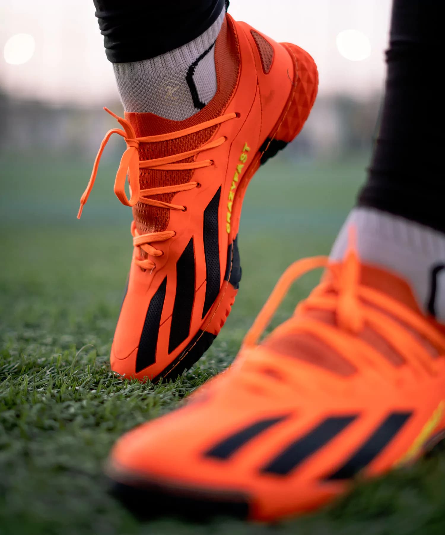 کفش سالنی آدیداس ایکس کریزی فست نارنجی Adidas X Crazy Fast — تصویر ۵