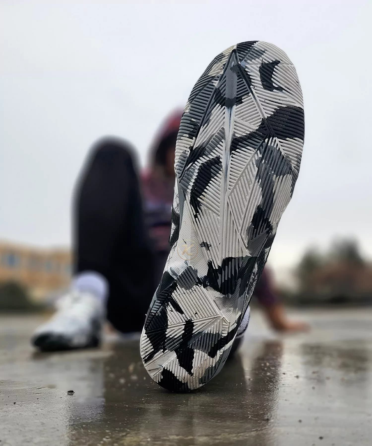 کفش فوتسال میزانو سفید Mizuno — تصویر ۳