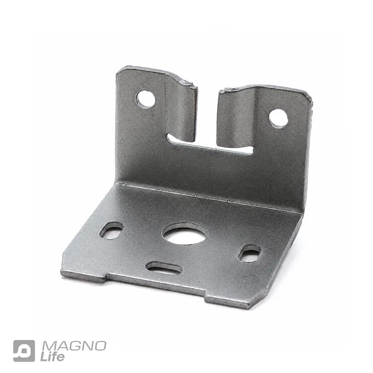 بست گونیا روکش‌دار فلزی سفید مدل HAR-0002 بسته 6 عددی — تصویر ۲