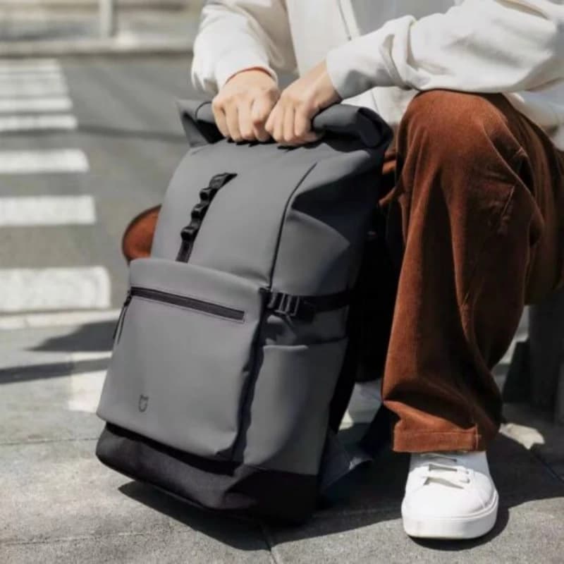 کیف لپ تاپ شیائومی Xiaomi Mijia Rolled-edge Casual Backpack MJXXB01RM مناسب برای لپ تاپ 15.6 اینچ — تصویر ۶