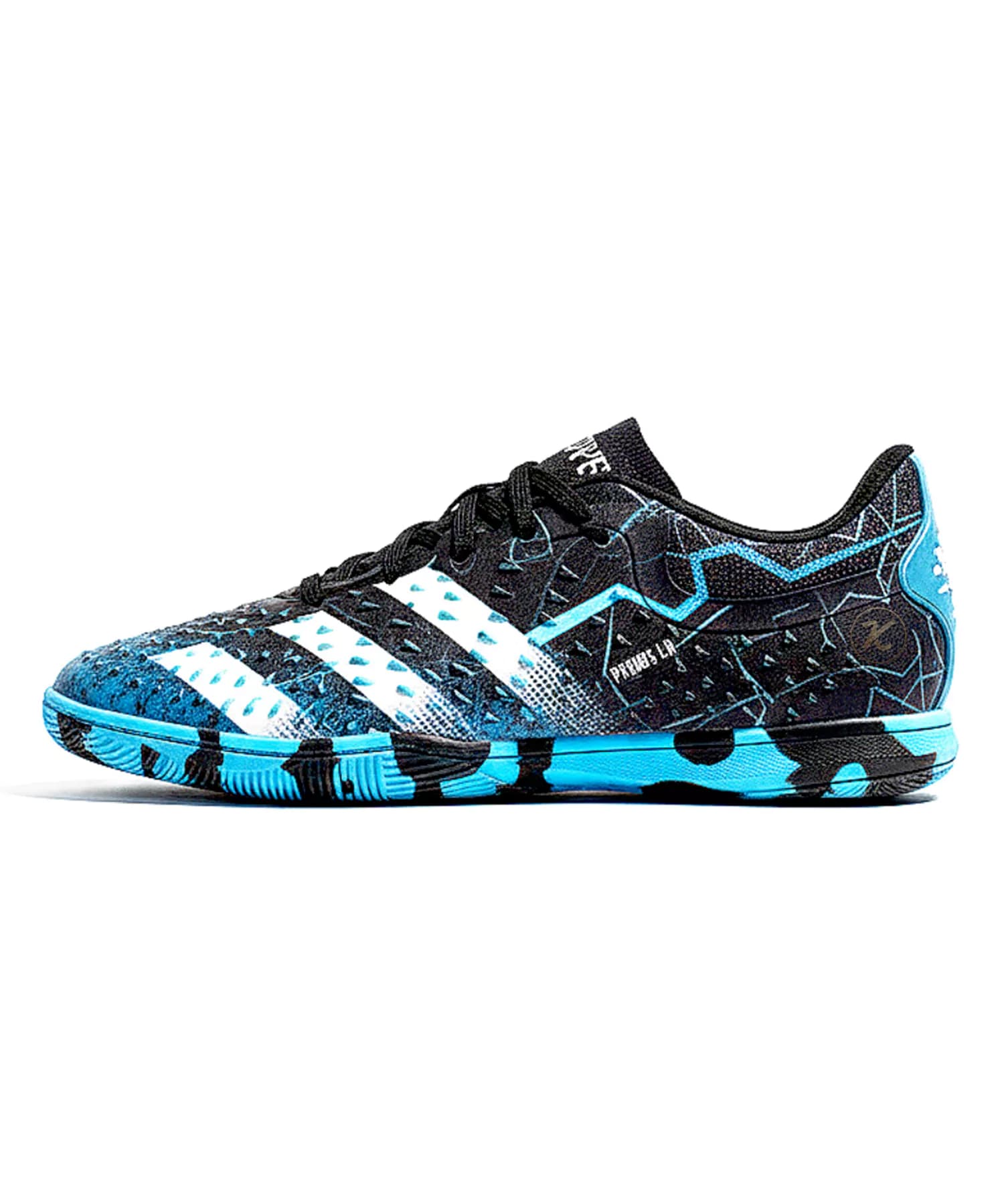 کفش فوتسال آدیداس پردیتور فریک آبی مشکی Adidas Predator Freak