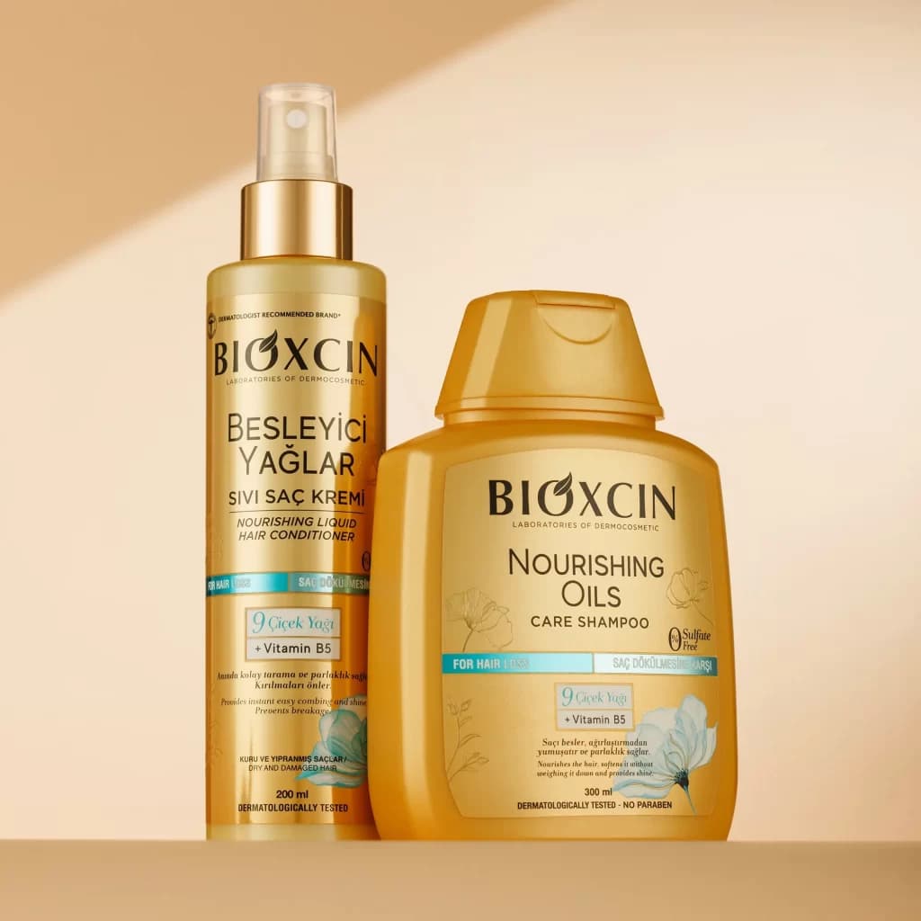 اسپری دو فاز 9 گیاه بیوکسین BIOXCIN مناسب موهای خشک و آسیب دیده، حجم 200ML — تصویر ۴