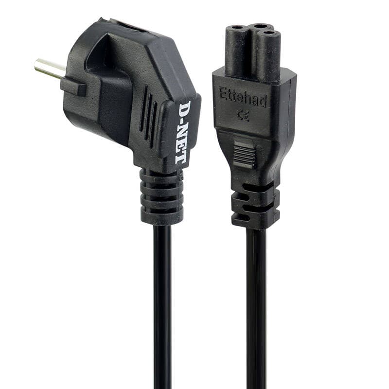 کابل برق نوت بوک 1/5 متري D-Net AWG 3*1mm — تصویر ۲