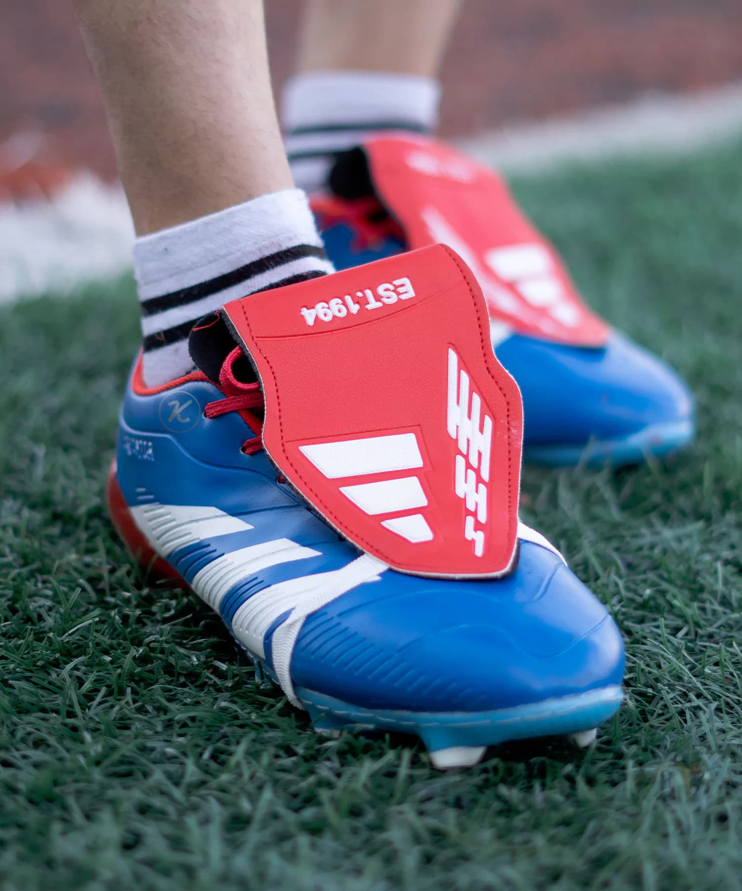 کفش استوکدار آدیداس بلینگهام آبی Adidas — تصویر ۵