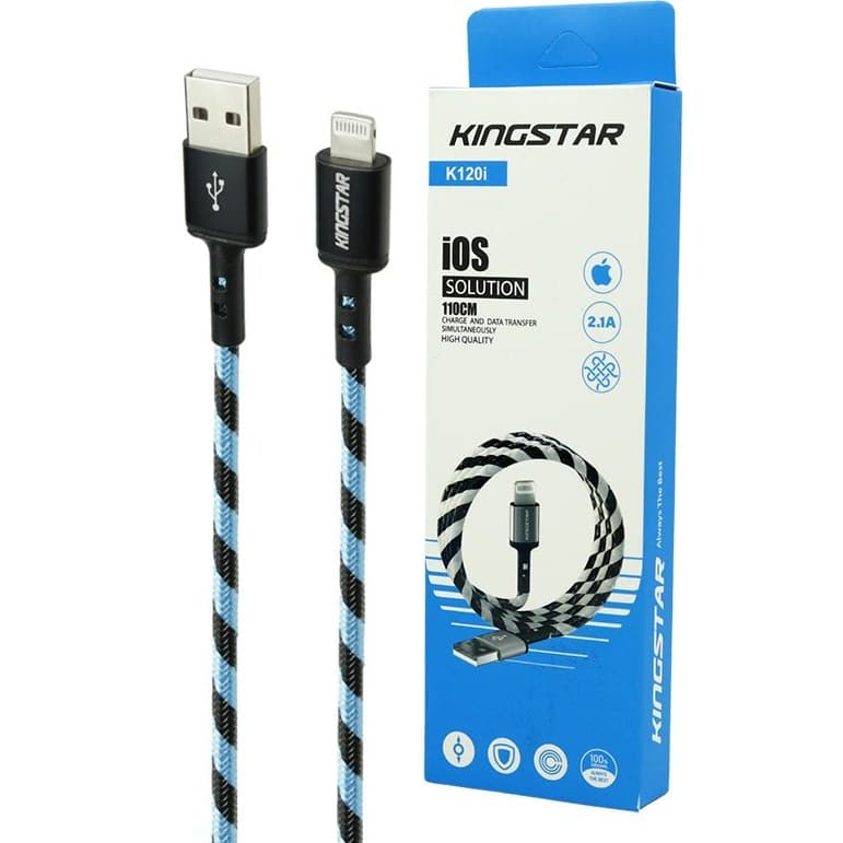 کابل آیفون Kingstar K120i — تصویر ۲