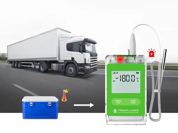 ردیاب GPS و دیتالاگر دما و رطوبت 4G مختص حمل و نقل Fresh Tracker 10 — تصویر ۳