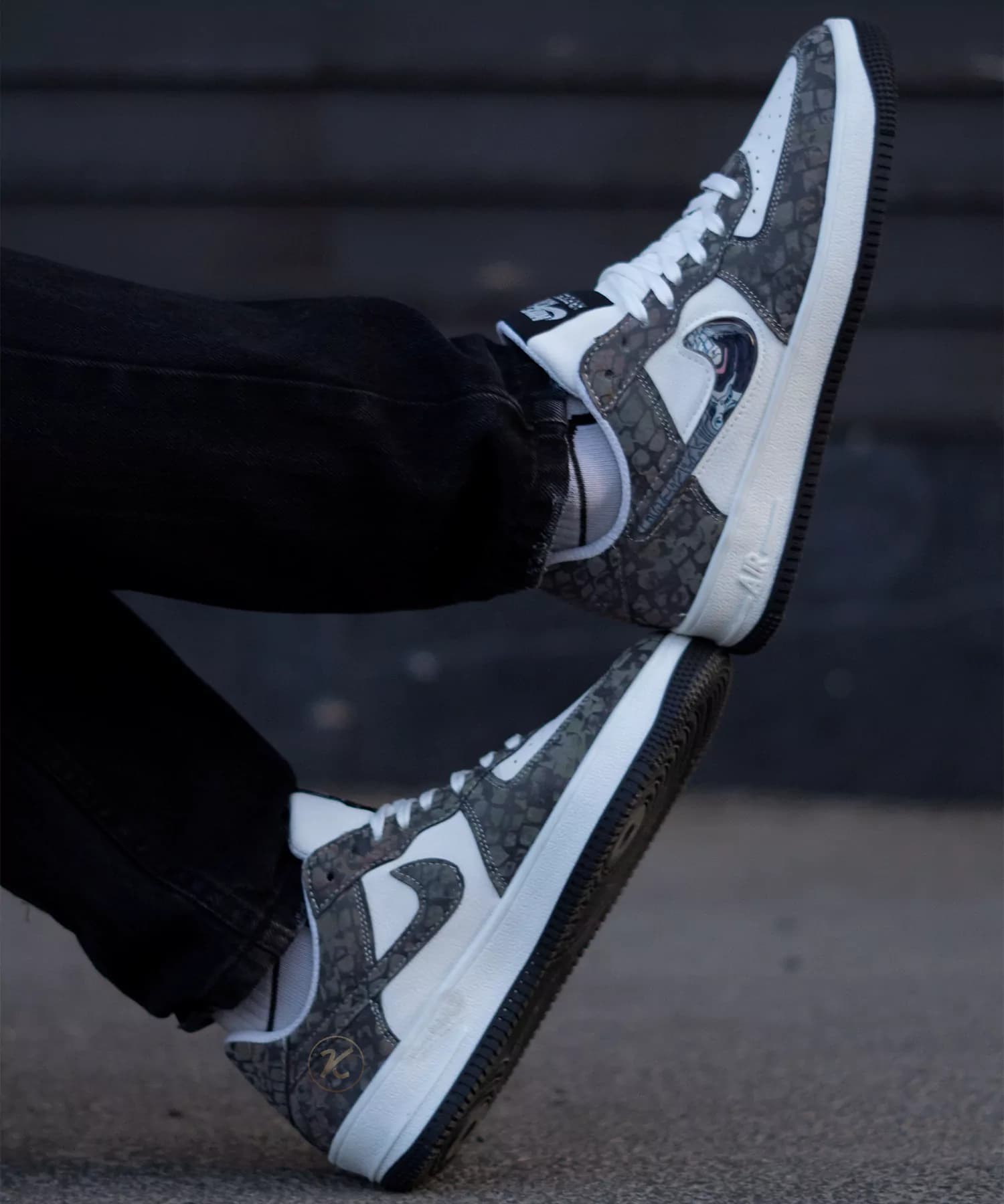 کتانی اسپورت نایک دراگون سفید Nike Dragon — تصویر ۵
