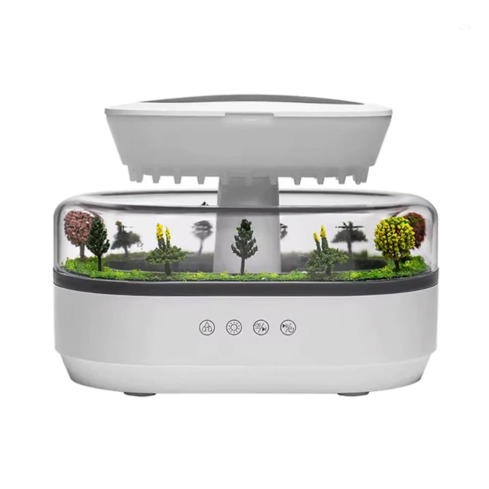 دستگاه بخور باران زا طرح جنگل آمازون humidifier with Amazon rainforest design — تصویر ۲