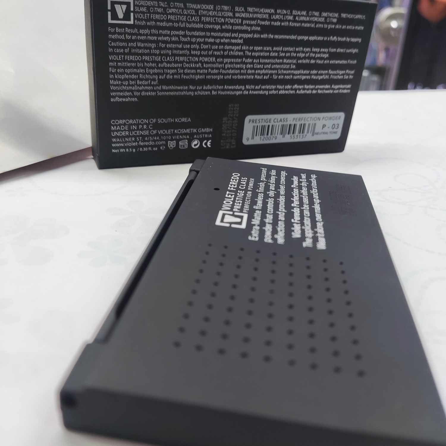 پنکک مخملی ویولت P – 03 — تصویر ۵