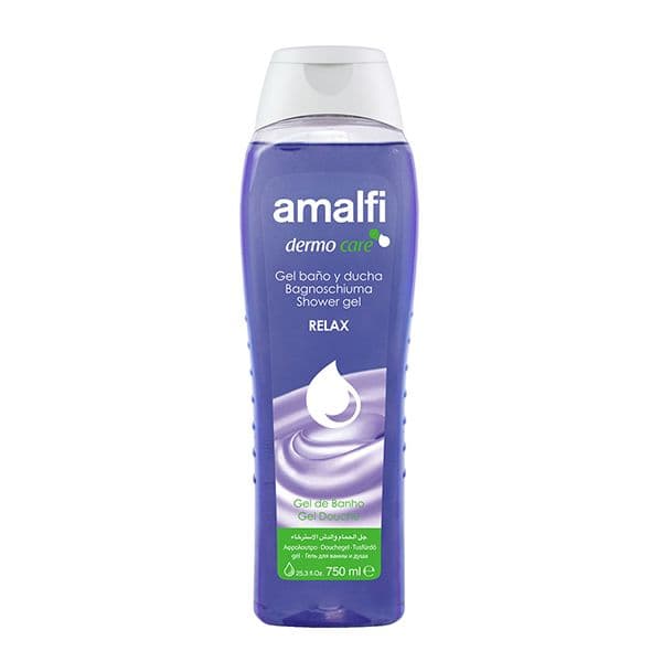 شامپو بدن ریلکس آمالفی Amalfi مناسب انواع پوست، حجم 750ML
