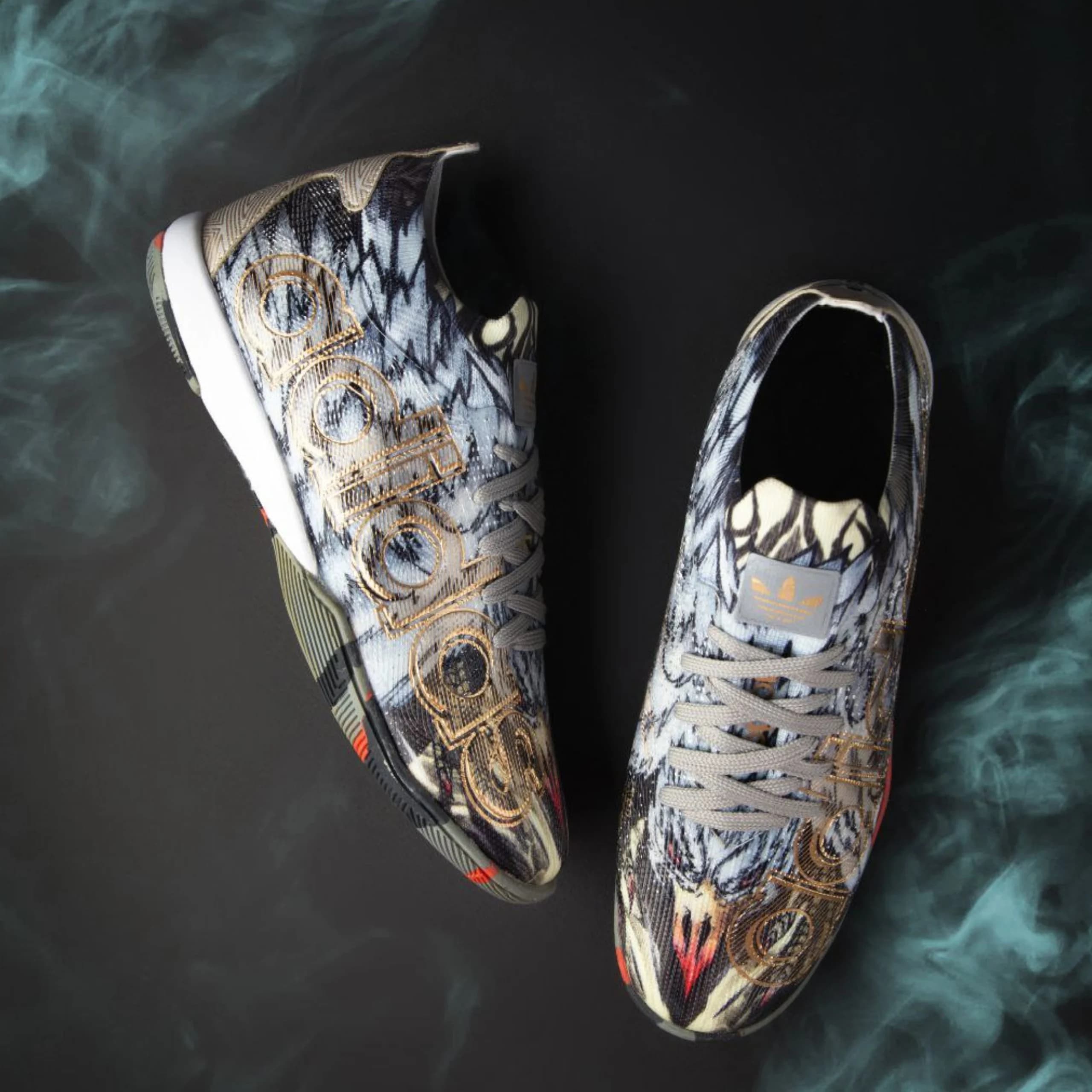 کفش سالنی آدیداس دراگون طوسی Adidas Dragon — تصویر ۷