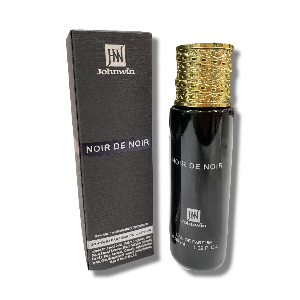 ادوپرفیوم جانوین نویر د نویر (مشابه لالیک انکر نویر یا مشکی) Johnwin NOIR DE NOIR — تصویر ۳