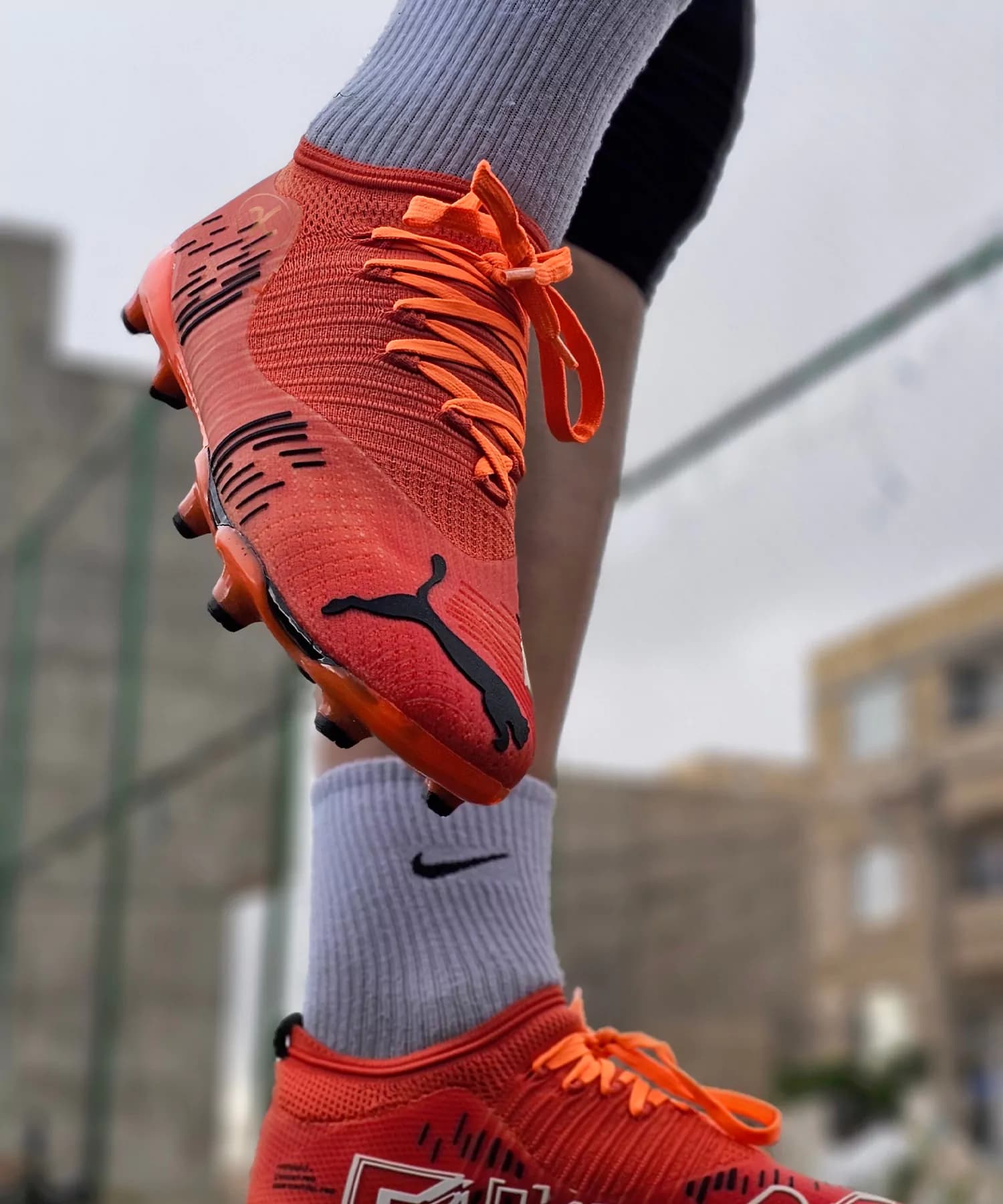 کفش فوتبال پوما فیوچر نارنجی Puma Future — تصویر ۳