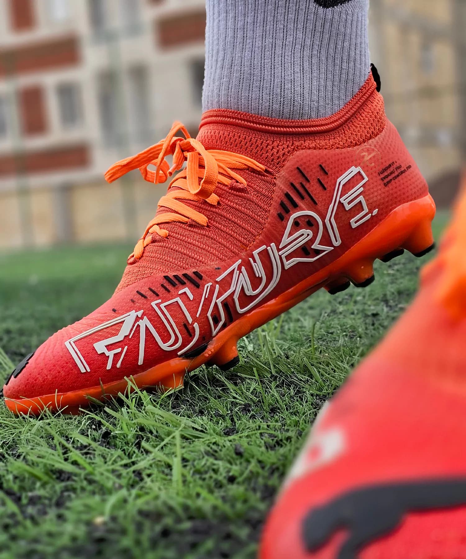 کفش فوتبال پوما فیوچر نارنجی Puma Future — تصویر ۴