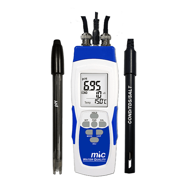 مولتی پارامتر و کیفیت سنج آب آزمایشگاهی ph/conductivity/tds/salt /temp مدل 98721