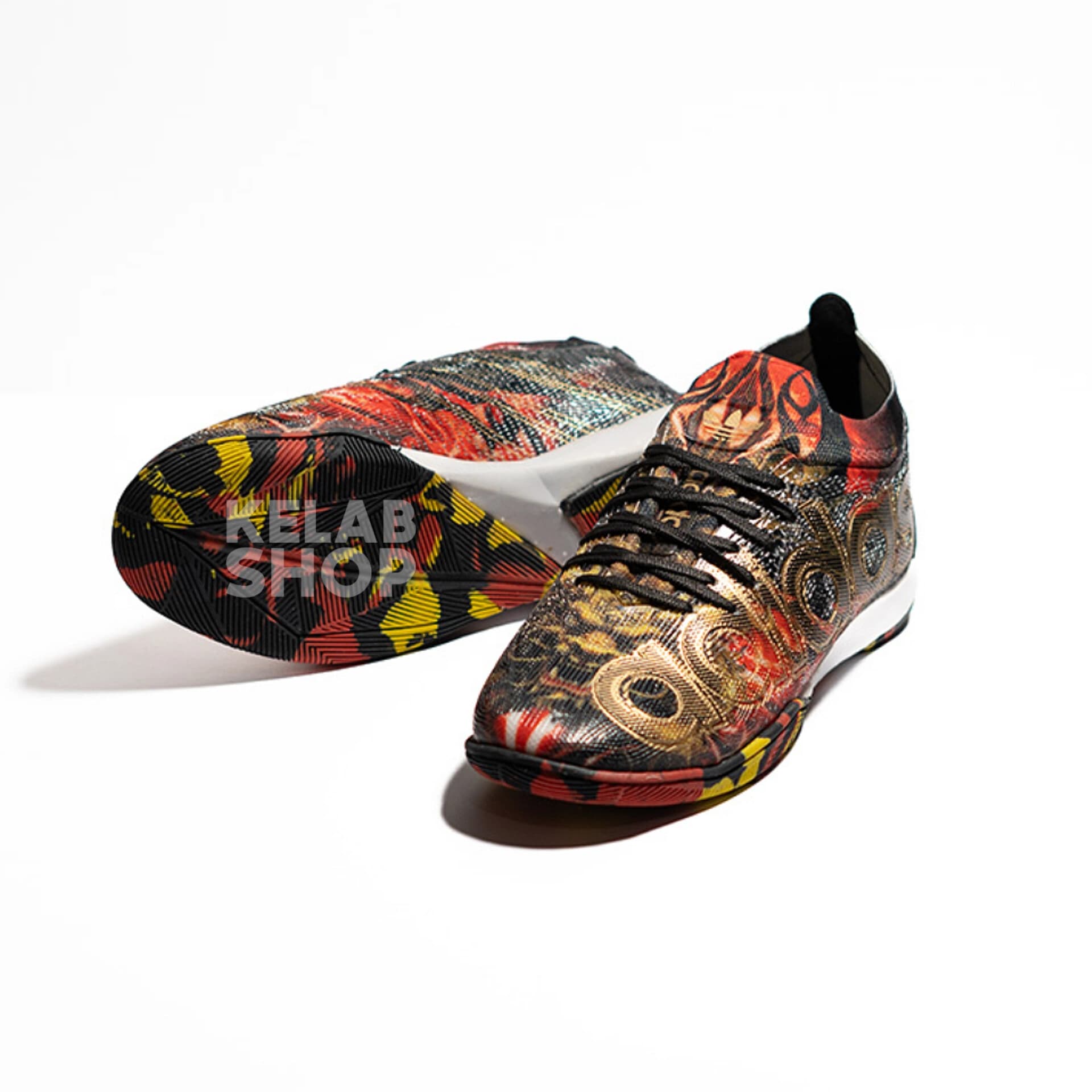 کفش سالنی آدیداس دراگون قرمز مشکی Adidas Dragon