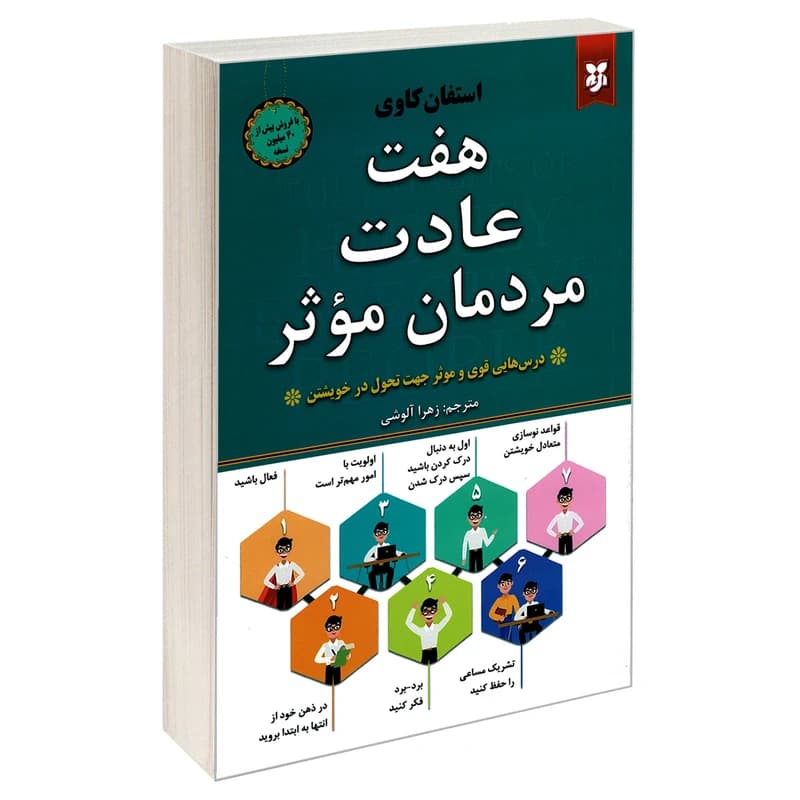 هفت عادت مردمان موثر استفان کاوی زهرا آلوشی انتشارات نیک فرجام — تصویر ۲