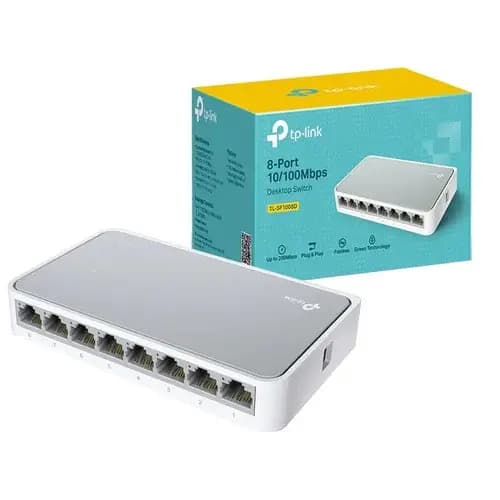 هاب سوییچ شبکه 8 پورت TP-Link TL-SF1008D