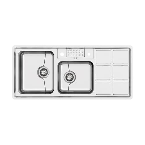 سینک توکار میکس پلاس مدل P45-8031 چپ