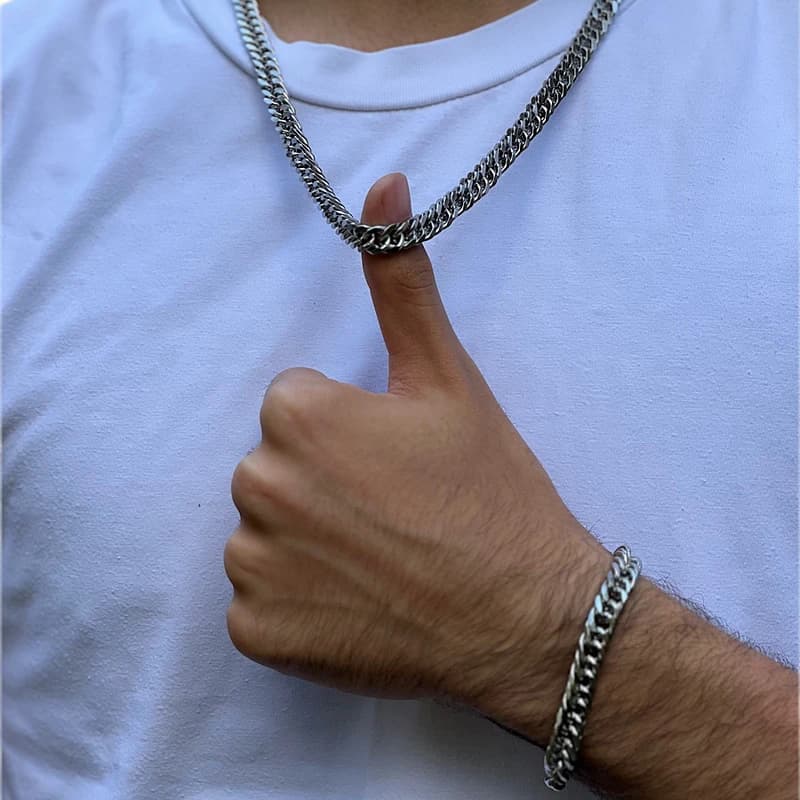 گردنبند مردانه مدل 001 — تصویر ۶