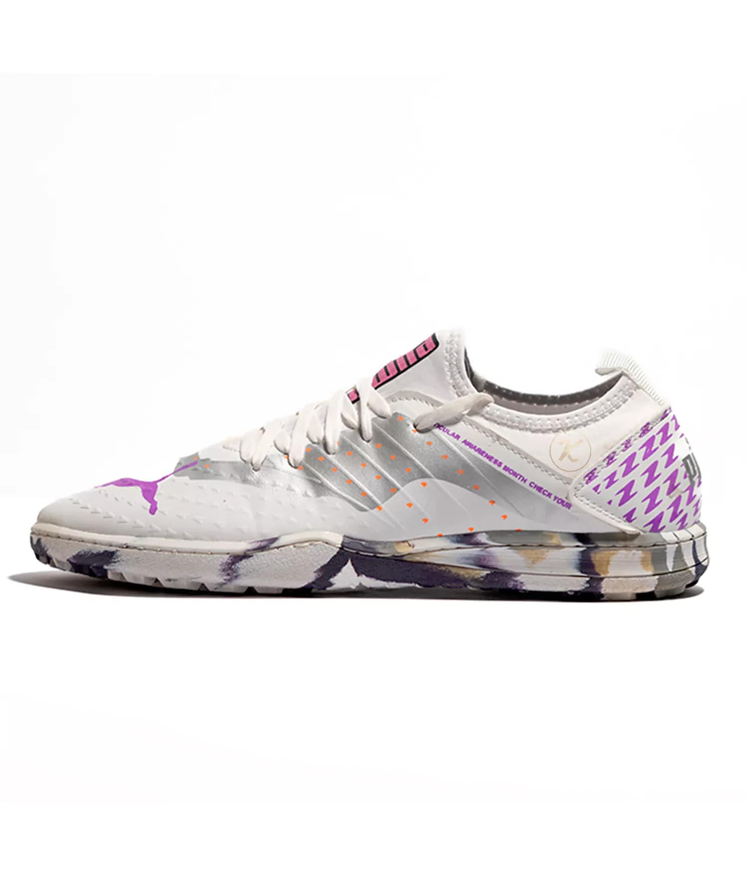 کفش استوکریز پوما فیوچر سفید بنفش Puma Future — تصویر ۲