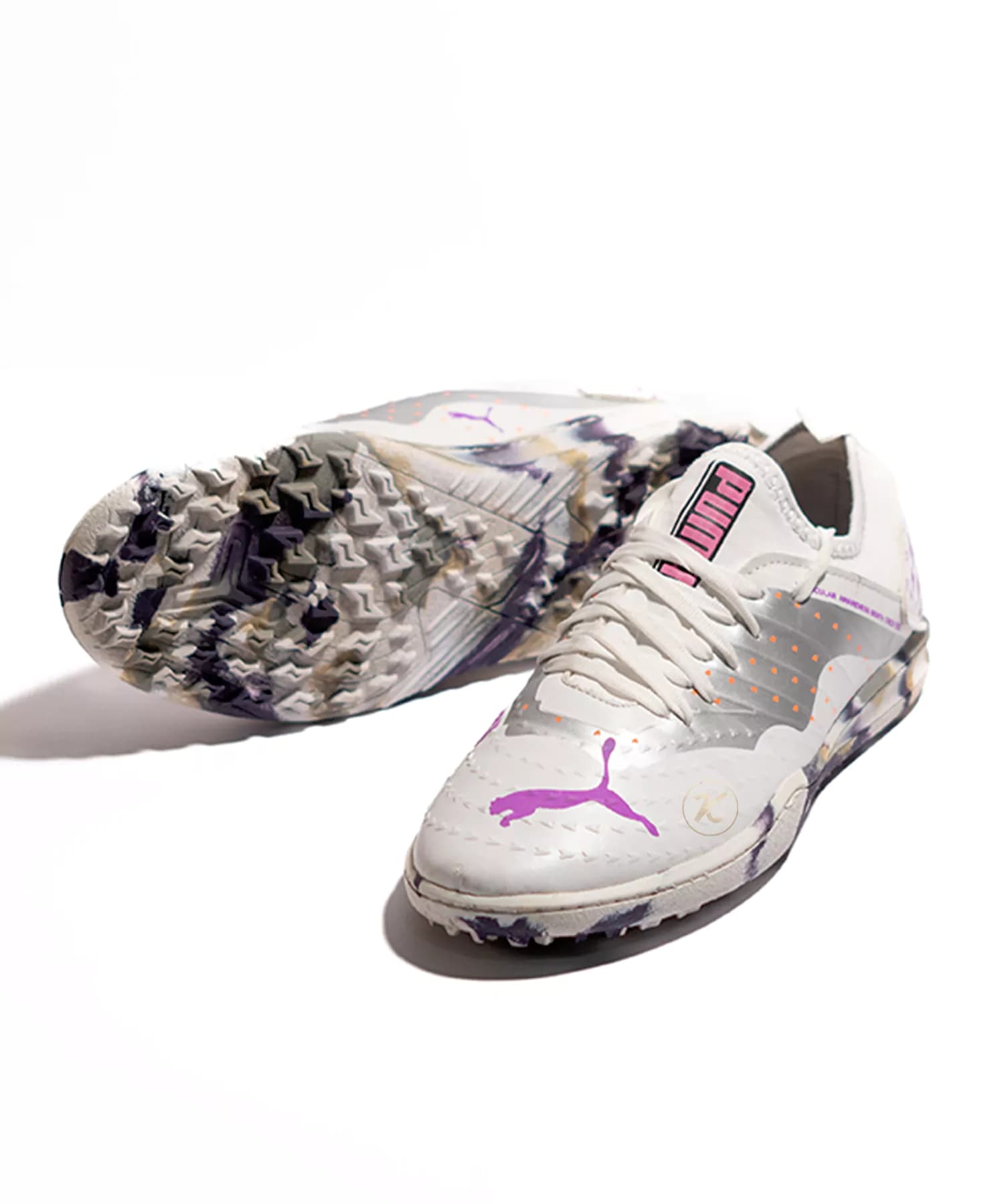 کفش استوکریز پوما فیوچر سفید بنفش Puma Future — تصویر ۷