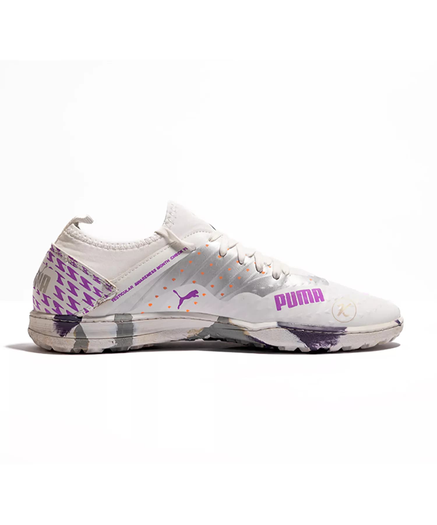 کفش استوکریز پوما فیوچر سفید بنفش Puma Future — تصویر ۵
