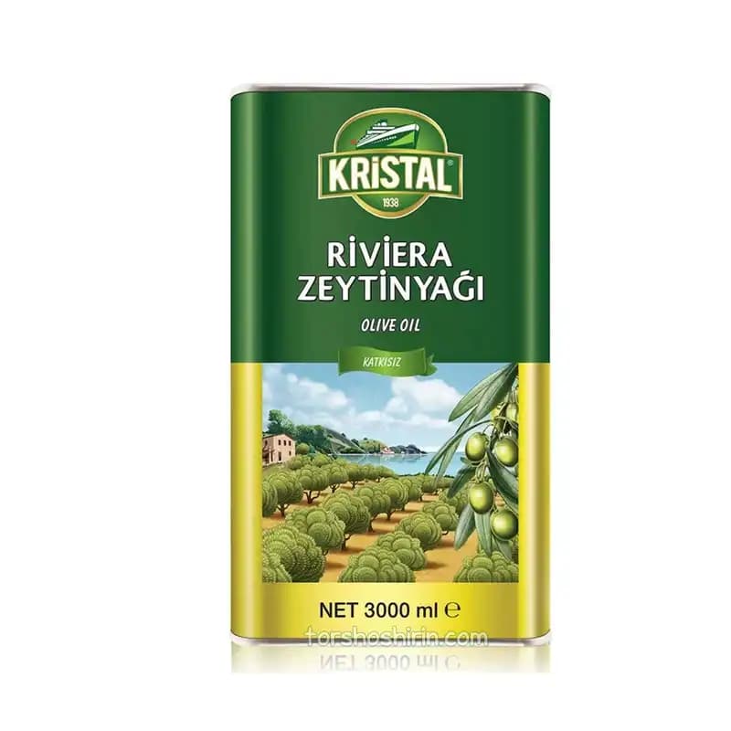 روغن زیتون کریستال 3 لیتر