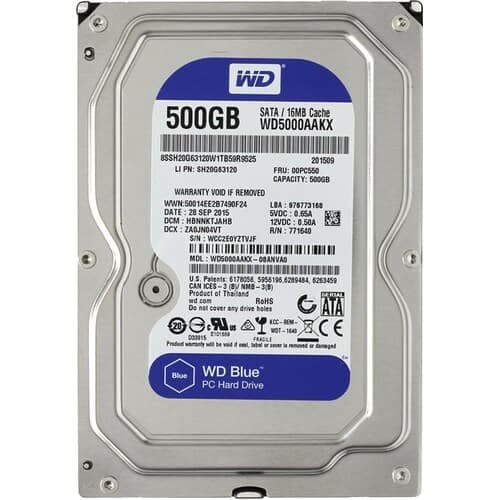 هارد دیسک اینترنال وسترن دیجیتال WD5000AAKX — تصویر ۲