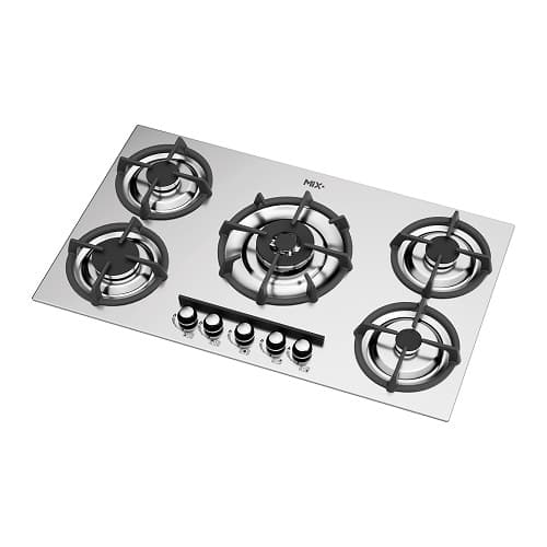 اجاق گاز صفحه ای میکس پلاس مدل S506 (استیل)
