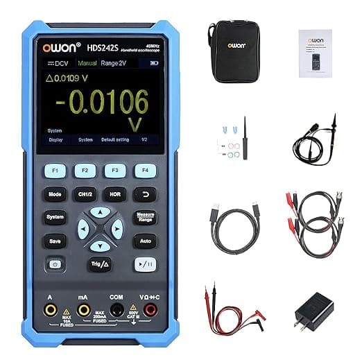 اسیلوسکوپ، فانکشن ژنراتور و مولتیمتر HDS242S کمپانی OWON