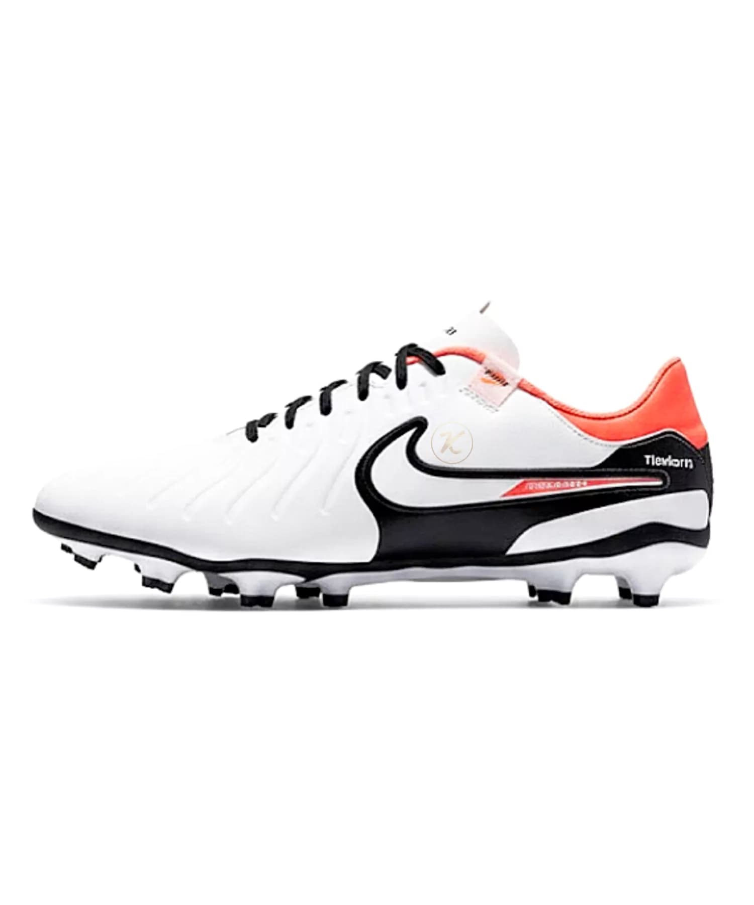 کفش فوتبال نایک تمپو لجند ۱۰ سفید قرمز Nike Tiempo Legend 10
