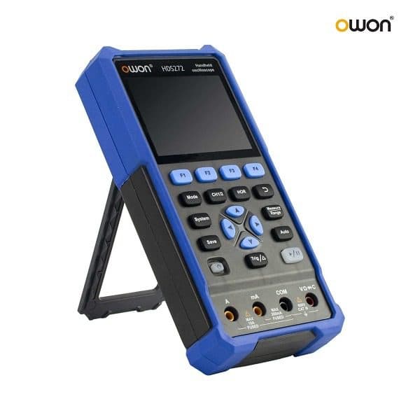اسیلوسکوپ دستی 70MHz دوکانال با آپشن مولتیمتر HDS272 ساخت OWON