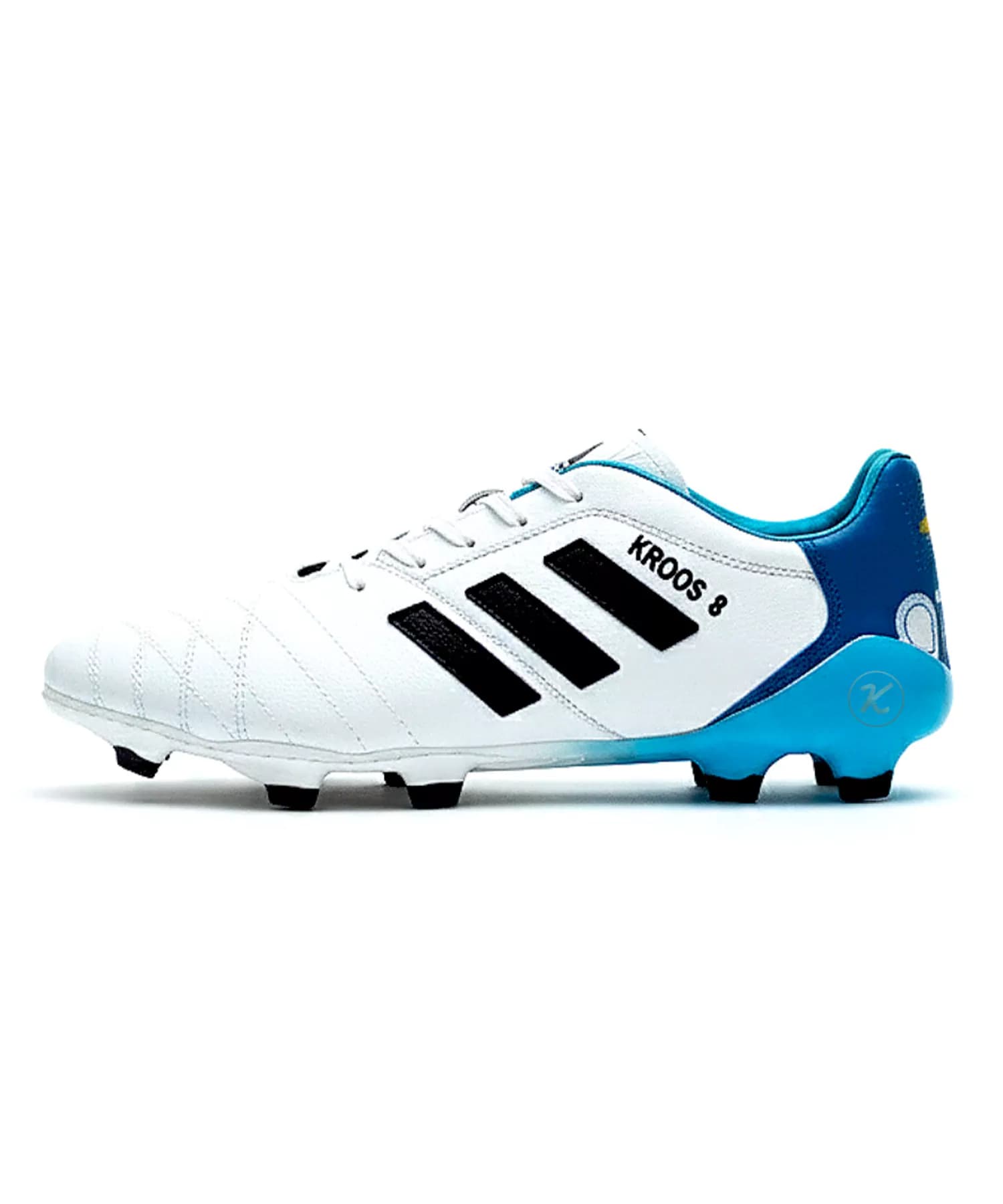 کفش فوتبال آدیداس کروس سفید آبی Adidas Kroos — تصویر ۲