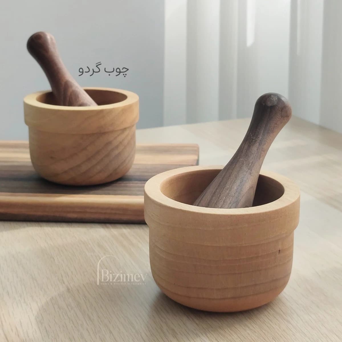 هاون چوبی نیم وود — تصویر ۳
