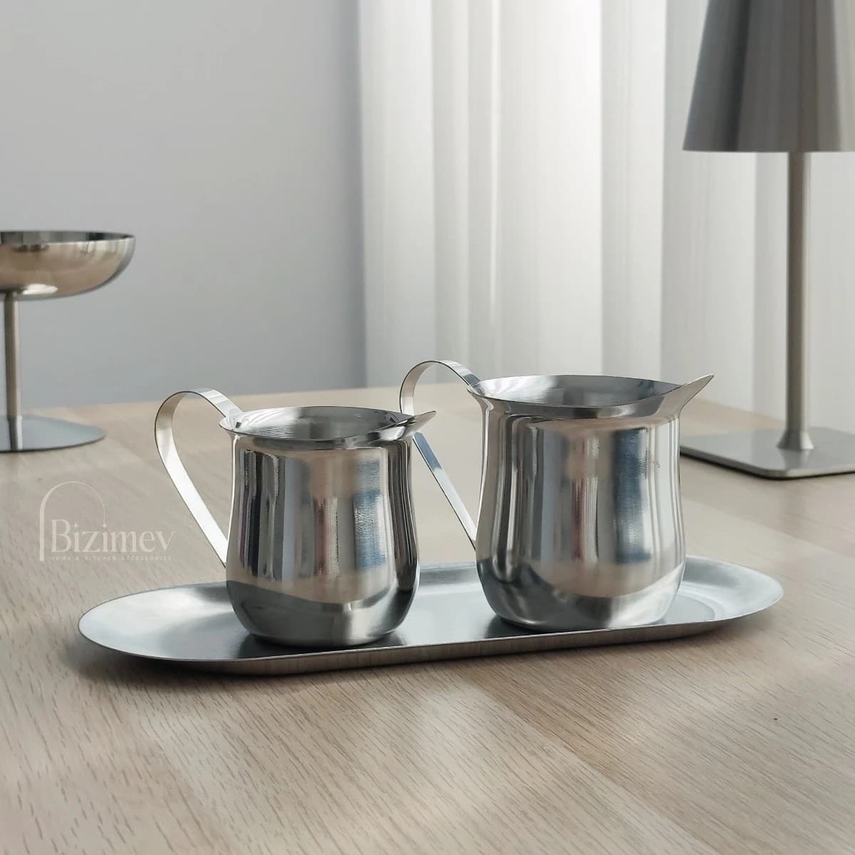 سس خوری استیل طرح پارچ — تصویر ۳