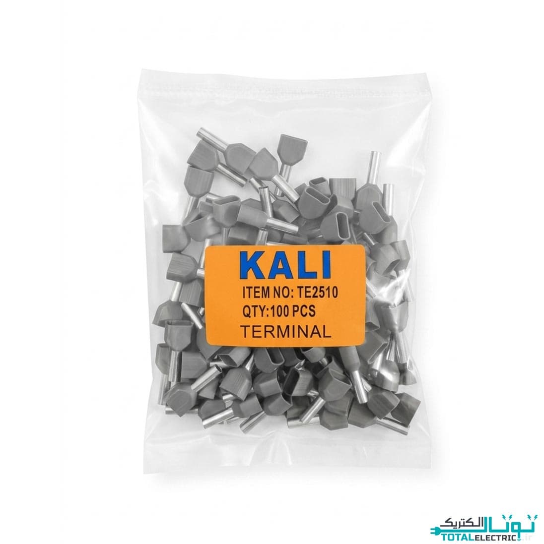 وایرشو دوبل سایز 2.5 کد TE2510 کالی بسته 100 عددی