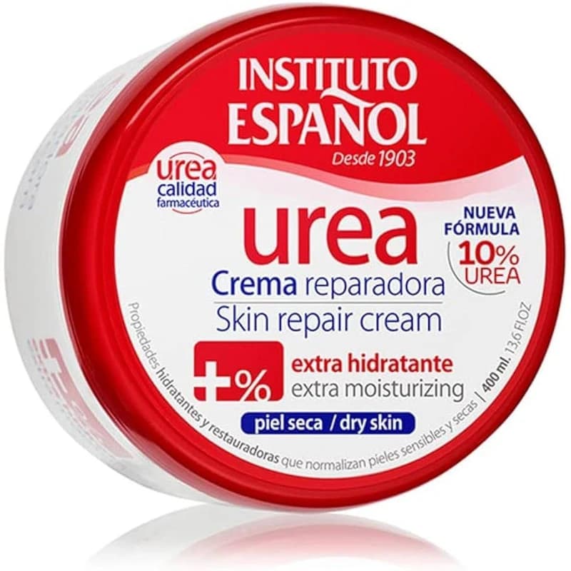 کرم انستیتو اسپانول ESPANOL مدل urea حاوی اوره، ترمیم کنند و رفع کننده خشکی دست و پا، حجم 400ML