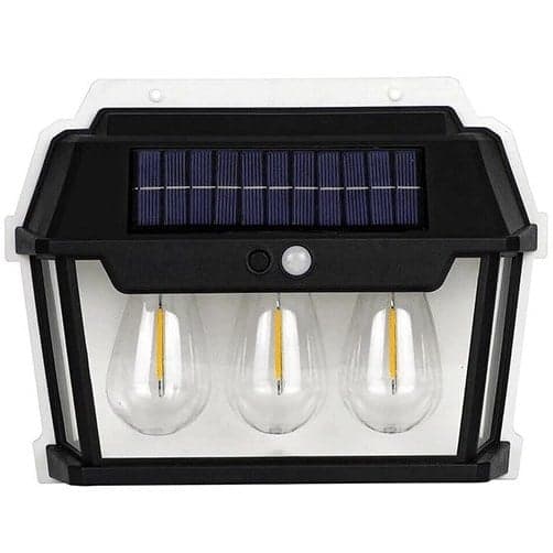 چراغ دیوارکوب خورشیدی مدل HW999-3W ضد آب