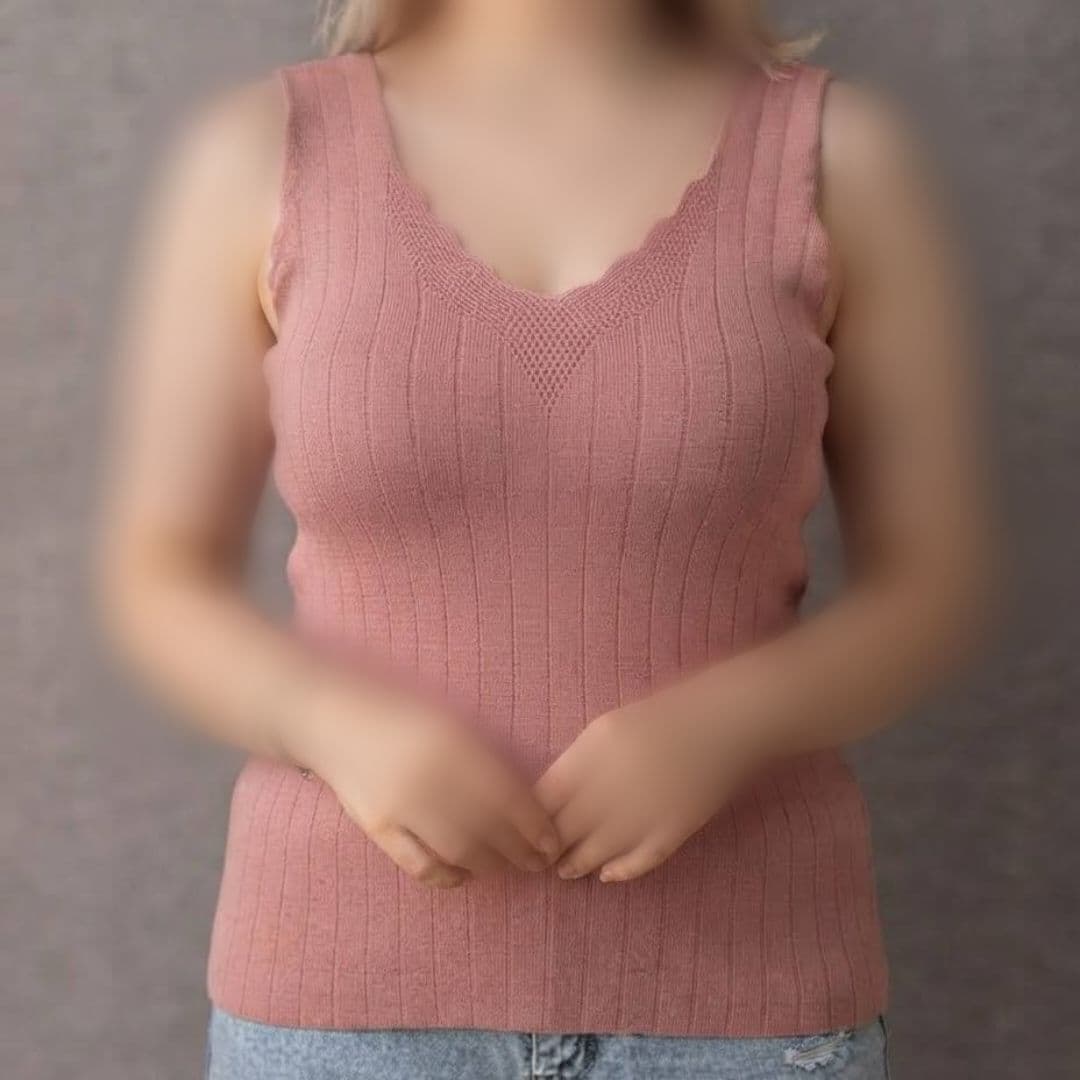 تاپ بافت یقه دلبر عمده (پک 9 عددی) — تصویر ۵