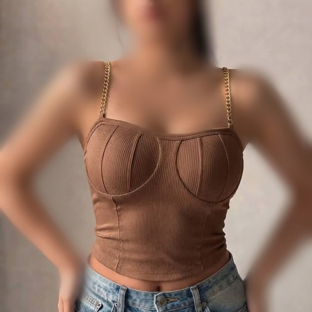 نیم تنه کاپدار زنجیری عمده (پک 6 عددی) — تصویر ۴
