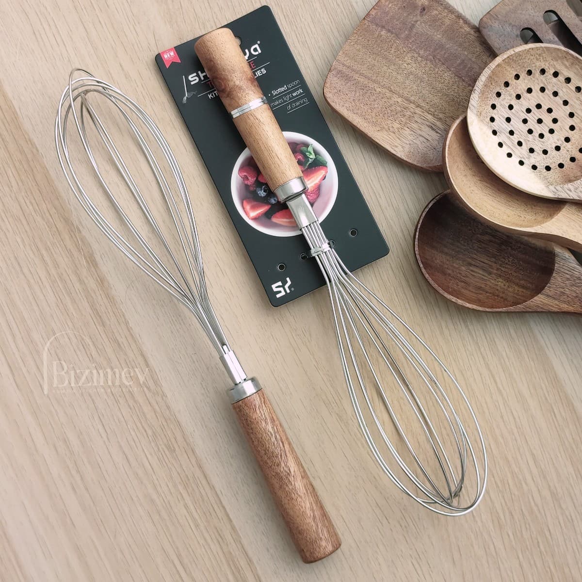 همزن دسته چوبی تیره شنگیا — تصویر ۲