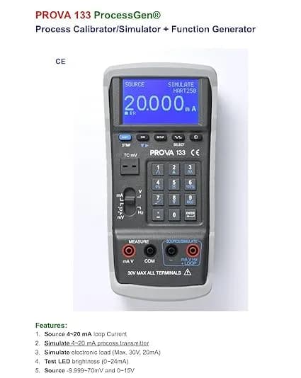 لوپ کالیبراتور و ترمومتر مدل Prova-135 — تصویر ۳
