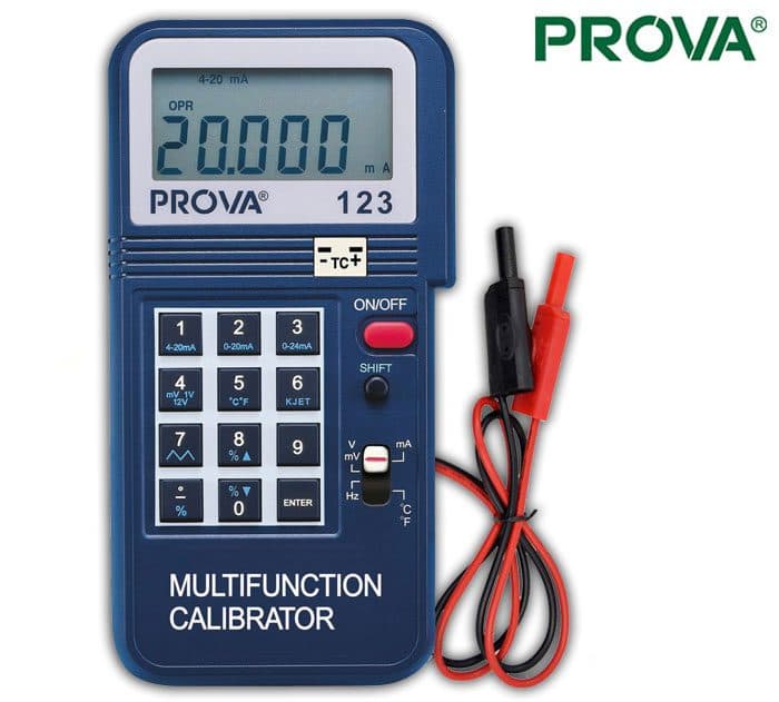 لوپ کالیبراتور 4-20 mA , سورس جریان و ولتاژ , مدل PROVA 100