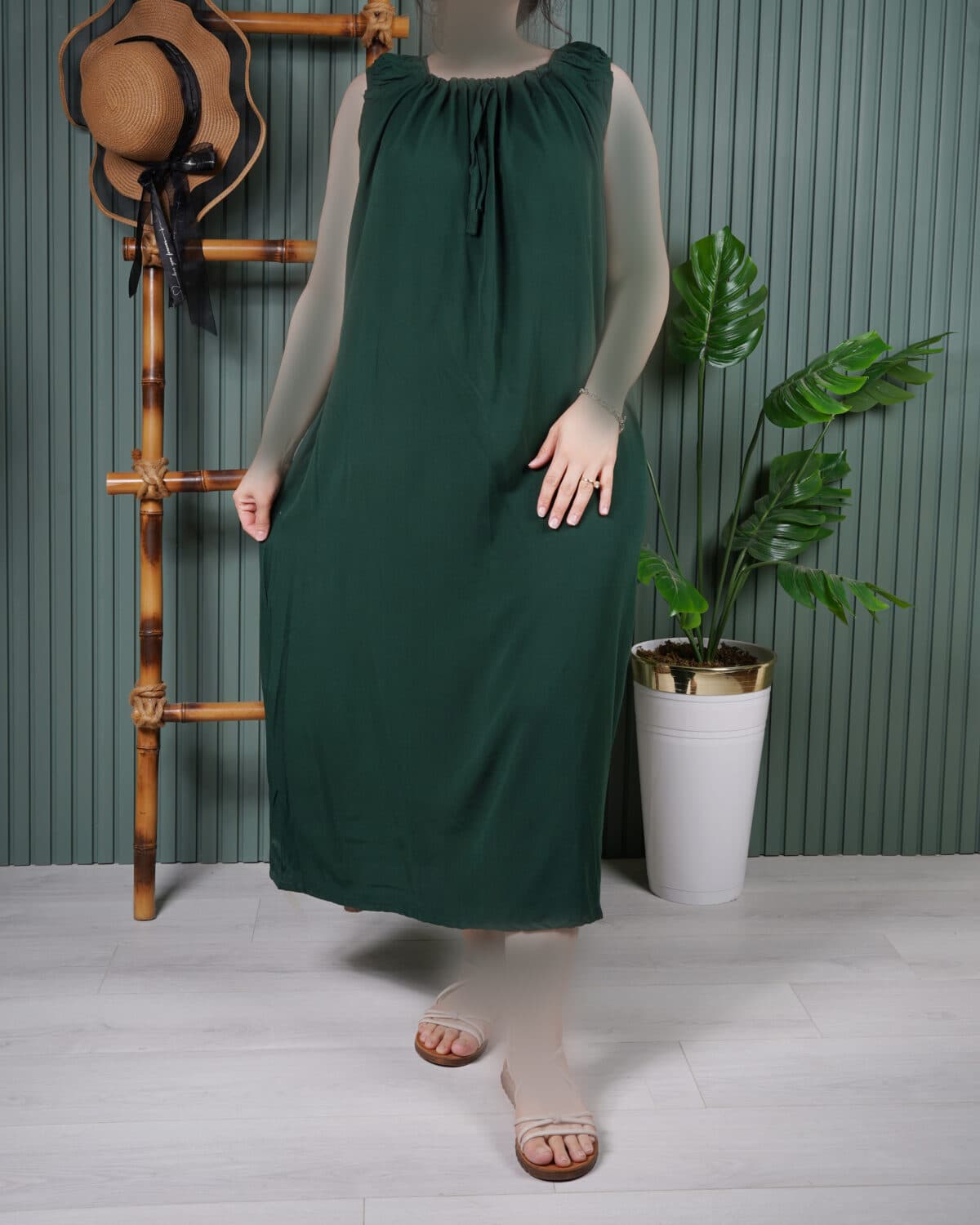 سارافون نخی ململ ساده U7577 — تصویر ۸