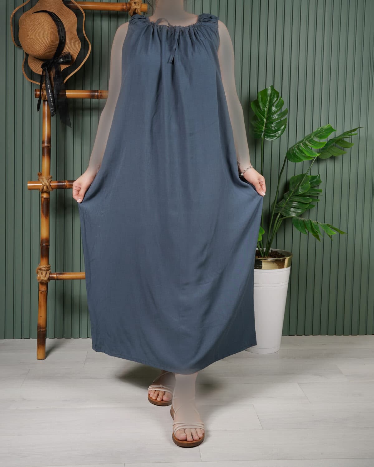 سارافون نخی ململ ساده U7577 — تصویر ۱۲