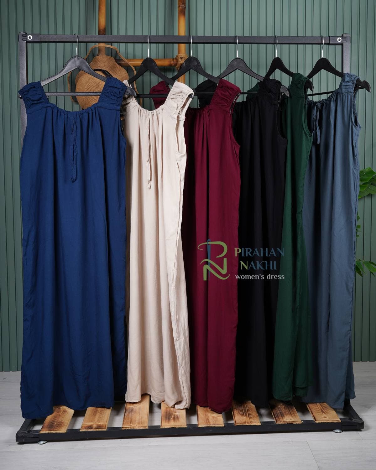 سارافون نخی ململ ساده U7577 — تصویر ۹